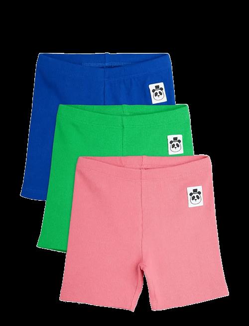 Mini Rodini | Solid Bike Shorts 3-Pack | 116/122