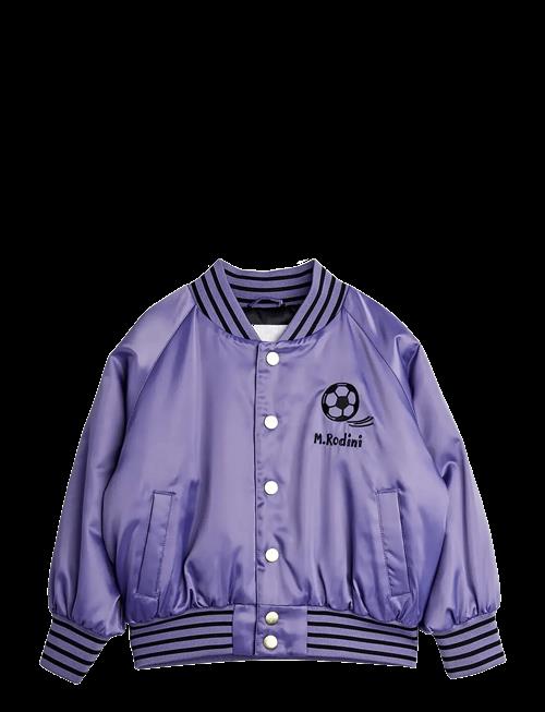 Mini Rodini | Soccerball Chenille Satin Bsb Jacket | 92/98