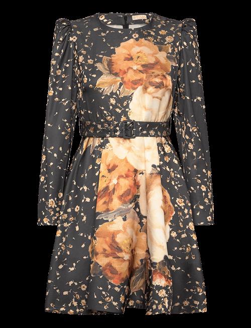 by Ti Mo | Tailored Satin Belt Dress | M