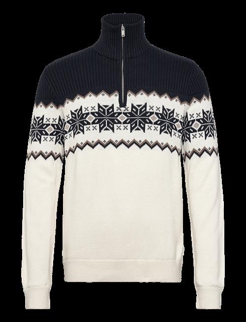 Lindbergh | Jacquard Half Zip Christmas Knit | S