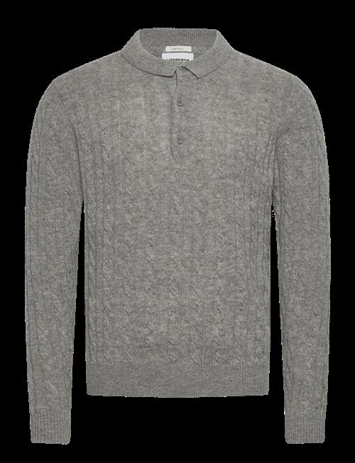 Lindbergh | Lambswool L/S Button Polo | S