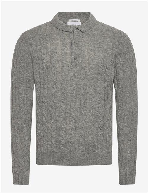 Lindbergh | Lambswool L/S Button Polo | XL