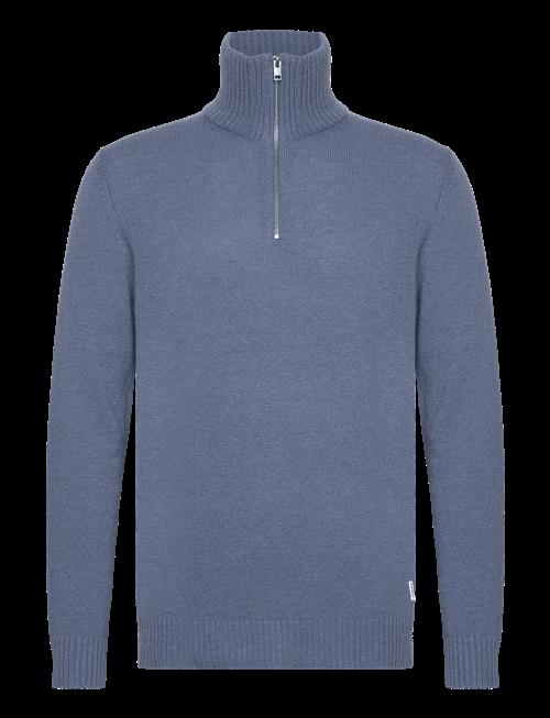 Lindbergh | Lambswool Half Zip Knit Oversize Collar | S