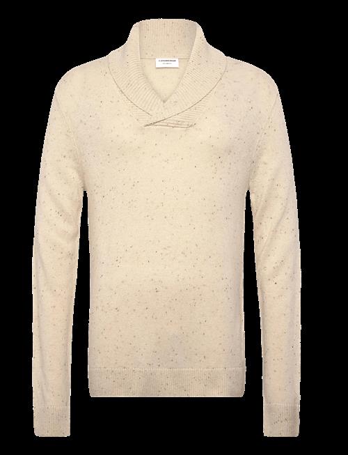 Lindbergh | Nep-Yarn Shawl Collar Knit | S