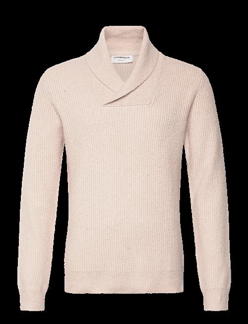 Lindbergh | Shawlcollar Lambswoollook Knit | L