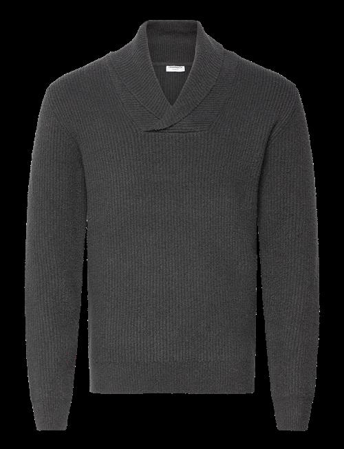 Lindbergh | Shawlcollar Lambswoollook Knit | XL
