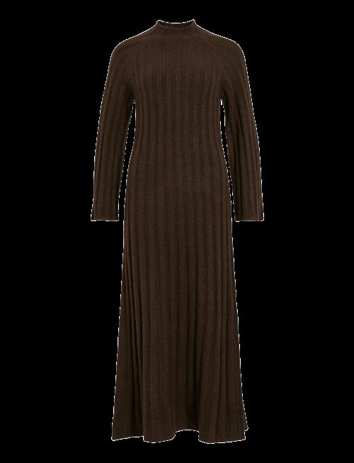Vila | Vicleo Highneck L/S Ankle Knit Dress | S