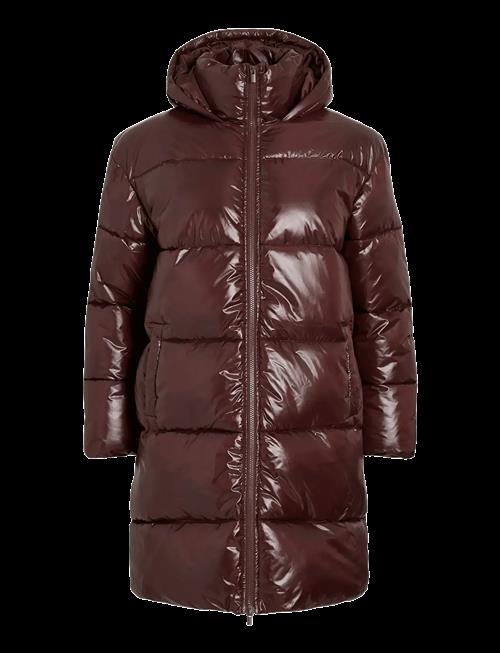 Vila | Vilidda L/S Hood Shinny Puffer Jacket | 36