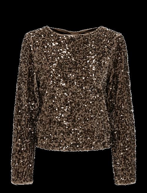 ONLY | Onlconfidence L/S Sequin Bow Top Jrs | S