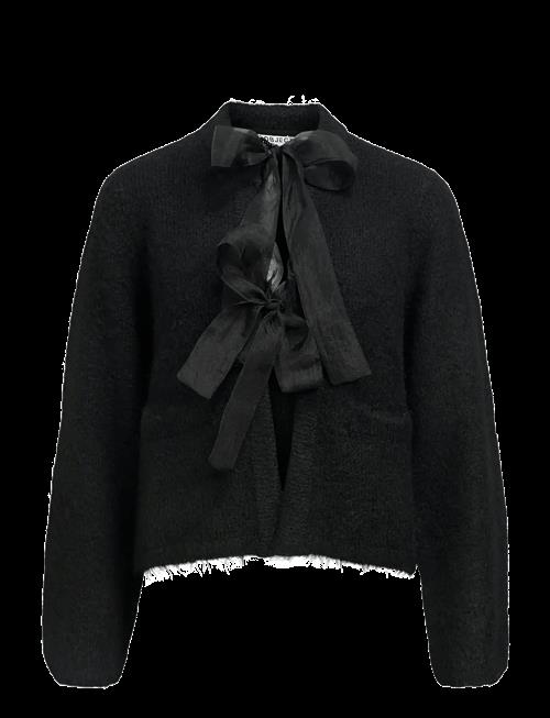 Object | Objsaggia L/S Lo Knit Bow Cardigan Div | M