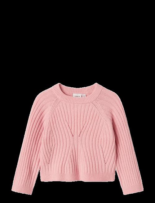 name it | Nmfrikine Ls Short Knit Pullover Pb | 110