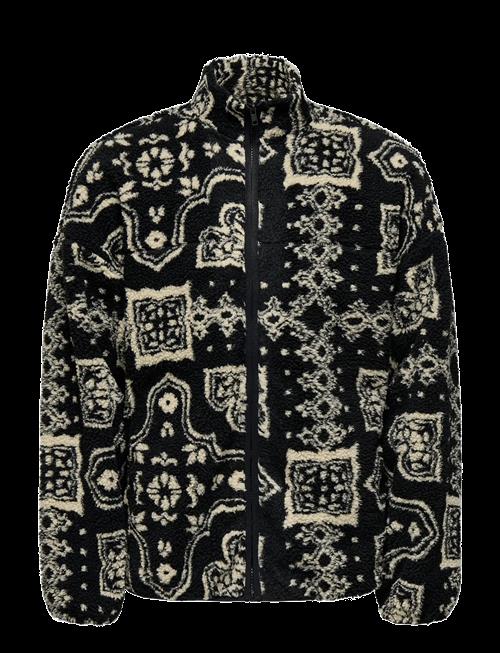 ONLY & SONS | Onsjames Life Ovz Ls Fleece Aop Sweat | XS