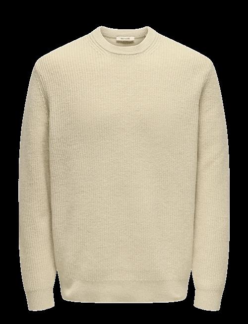 ONLY & SONS | Onsjim Rlx Merino Crew Knit | S