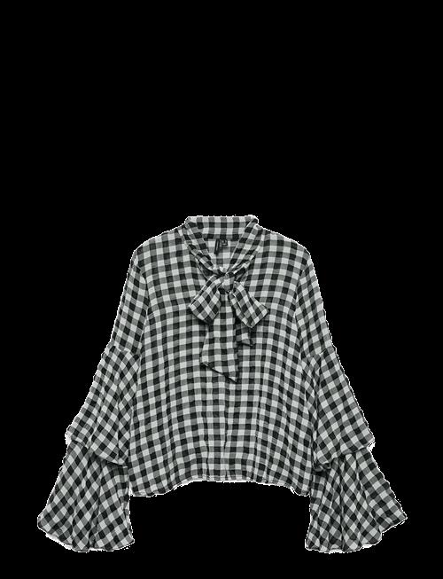 Vero Moda | Vmsia Ls Flounce Top Wvn Ga | XS