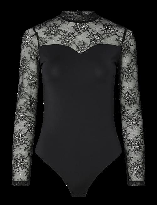 Pieces | Pcmilly Ls Lace Bodystocking Noos | M