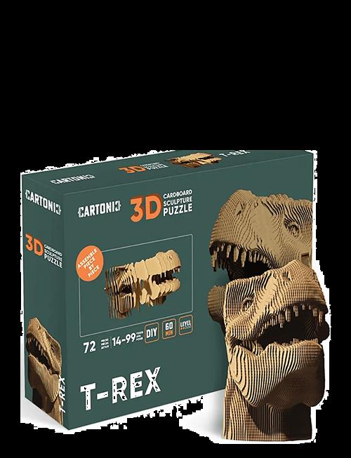 Cartonic | Cartonic 3D Puslespil T-Rex | 31X 5.8X 21.5CM