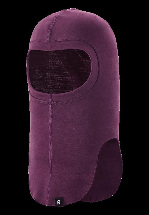Reima Aurora Balaclava I Uld Deep Purple  48/50 cm Uld   48/50 cm  Piger