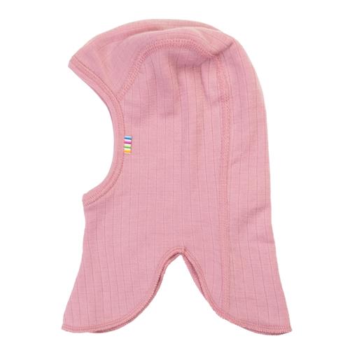 Joha Balaclava I Uld Db. Basic Old Rose  Old Rose-45 cm Uld Lyserød  45 cm  Piger