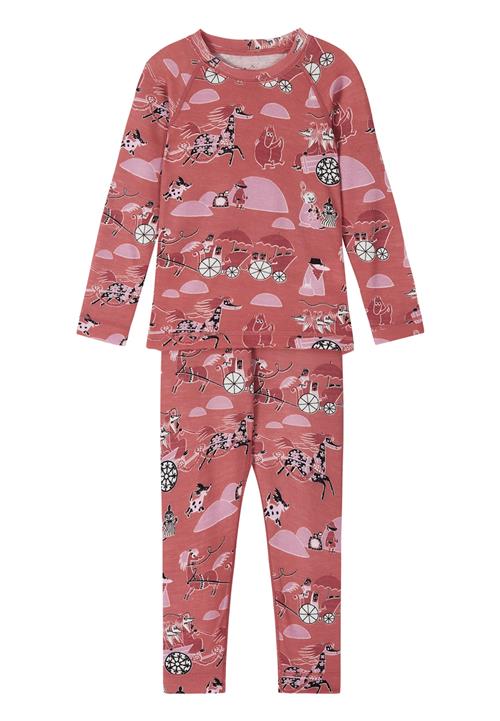 Reima Moomin Trivsam Sæt Med Termoundertøj Rose Blush  Rose Blush 110 cm  Brun  110 cm  Piger