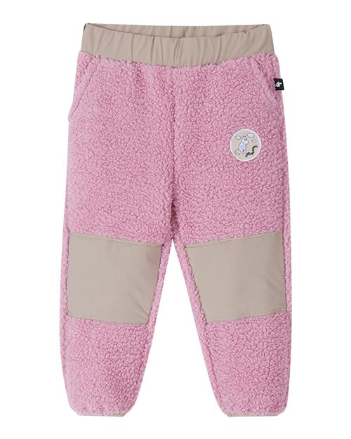 Reima Moomin Lustig Fleecebukser Grey Pink  Grey Pink 98 cm  Lyserød  98 cm  Drenge, Piger