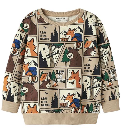 Name it Sweatshirt - NmmOswaldy - Sesame