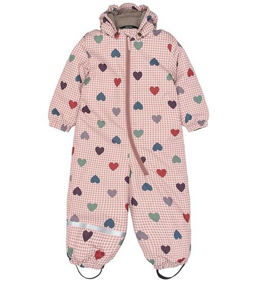 Mikk-Line Flyverdragt - Recycled - Heart AOP