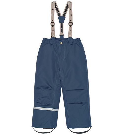 Mikk-Line Skibukser m. Seler - Recycled - Blue Nights