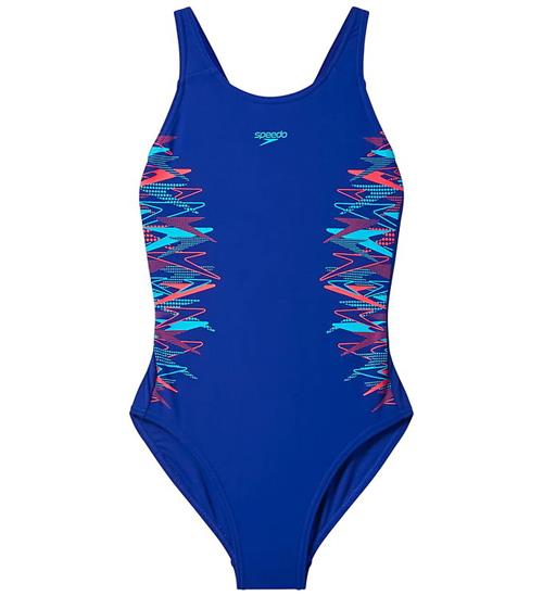 Speedo Badedragt - Placement Muscleback - Night Watch/Hyper Teal