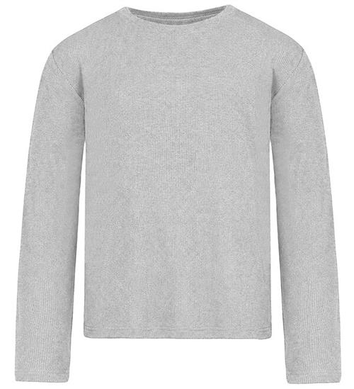 Hound Bluse - Rib - HdHope - Grey Melange