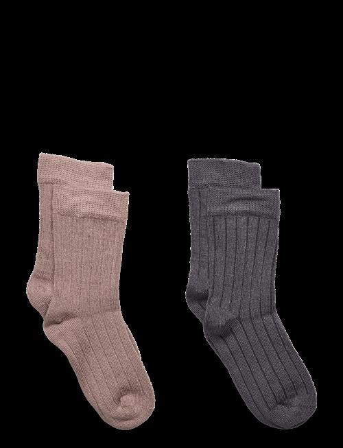 Minymo | Ankle Sock - Rib (2-Pack) | 35\38