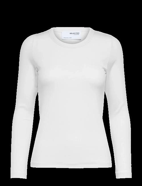 Selected | Slfdianna Ls O-Neck Top Noos | XL