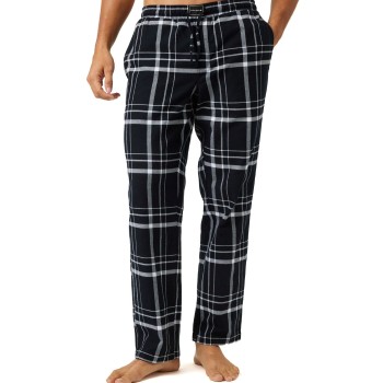 Björn Borg Core Flannel Pyjama Pants Sort/Hvid bomuld Medium Herre