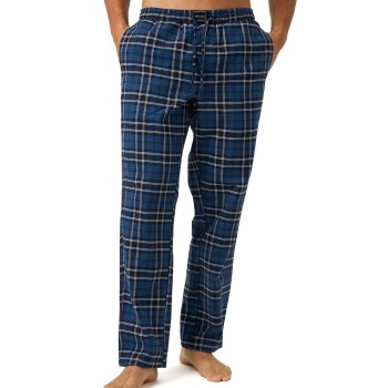 Björn Borg Core Flannel Pyjama Pants Sort/Marine/Hvid bomuld Large Herre