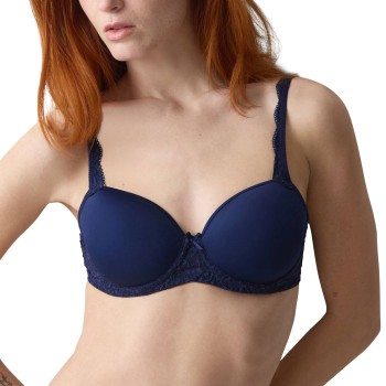 Triumph BH Amourette Wired Padded Bra Marineblå B 85 Dame