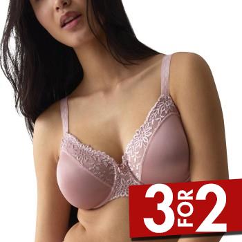 Triumph BH Ladyform Soft W BH Rosa/Grå E 90 Dame