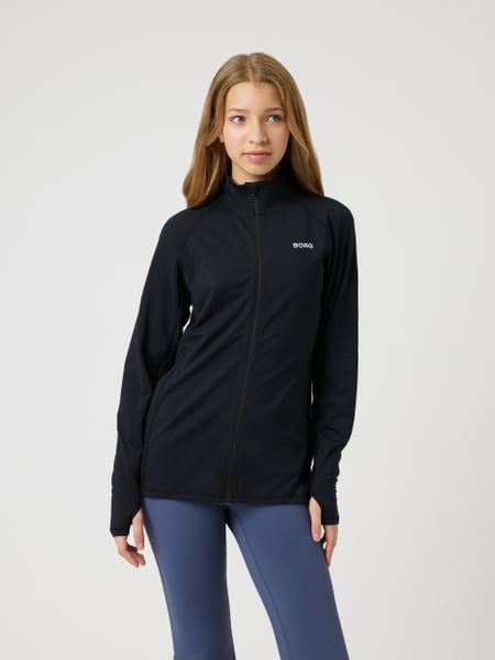 Björn Borg Borg Full Zip Midlayer Sort, 146-152