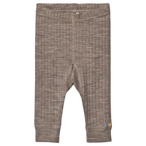 Joha Leggings Sesame Melange Sesame Melange-70 cm Uld Beige  70 cm  Drenge, Piger