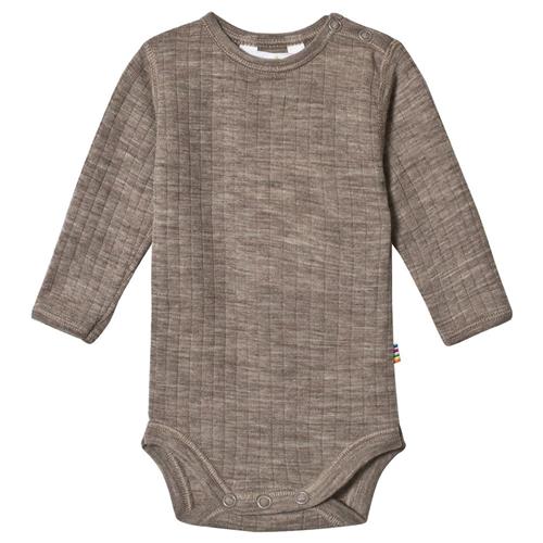 Joha Babybody Sesame Melange Sesame Melange-70 cm Uld Beige  70 cm  Drenge, Piger