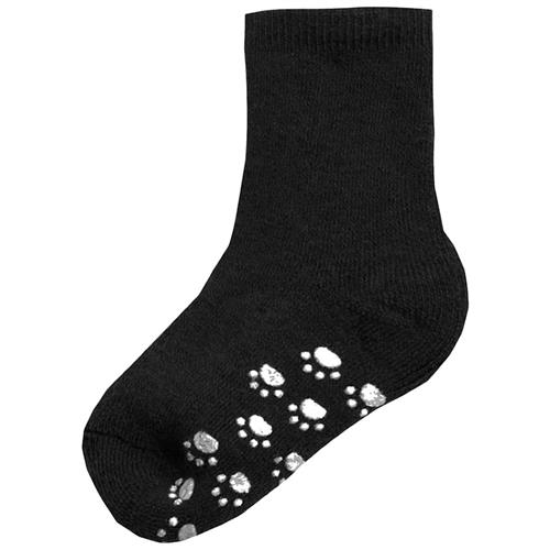 Joha Uldstrømpe Med Anti-slip Navy  Navy-23-26 EU  Marineblå  23-26 EU  Drenge, Piger