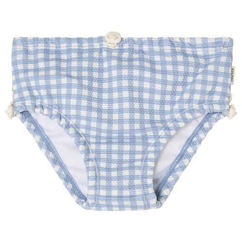 Kuling Kos Badeble Dove Blue Gingham  Dove Blue Gingham 74/80 cm  Blå  74/80 cm  Drenge, Piger