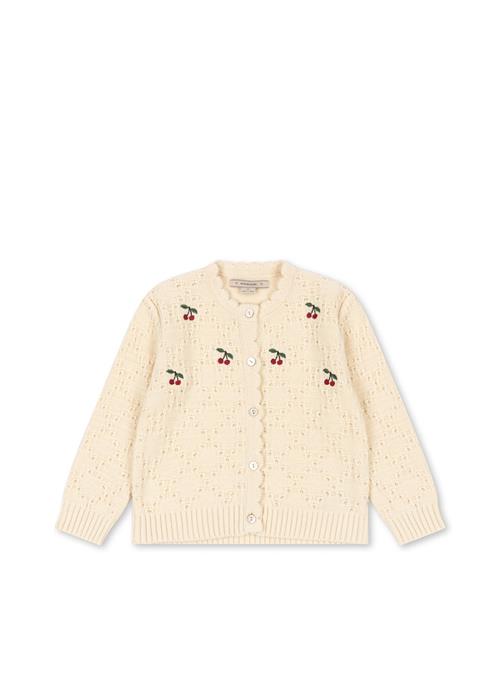 Konges Sløjd Cocolo Cardigan Buttercream  Buttercream-2Y  Hvid  2 år  Piger