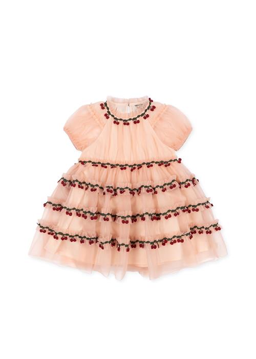 Konges Sløjd Joelle Kjole Evening Sand  Evening Sand-4Y  Beige  4 år  Piger