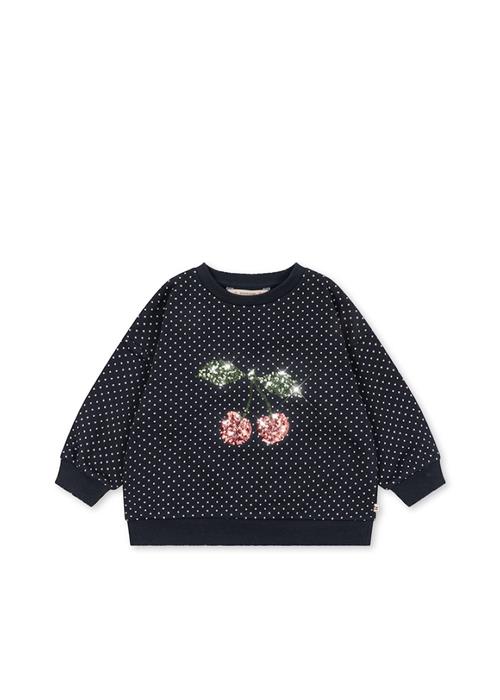 Konges Sløjd Lou Dot Skjorte Med Pailletter Dot Tout Petite  Dot Tout Petite-9M  Blå  9 måneder  Piger