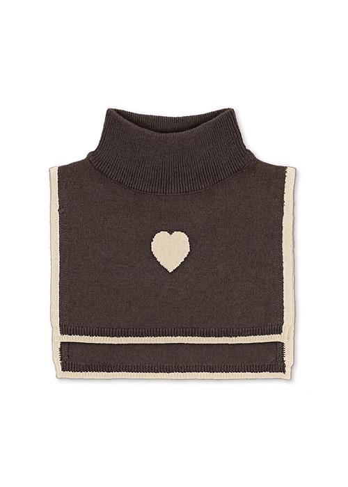 Konges Sløjd Collette Halsvarmer Chocolate Brown  Chocolate Brown-2-4Y  Brun  2-4 år  Piger
