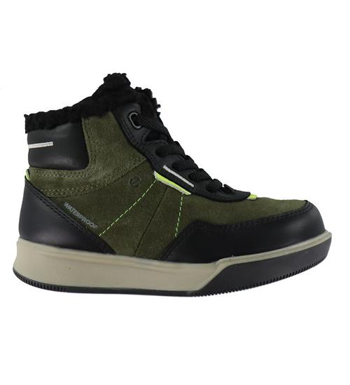 ECCO Vinerstøvler - Street Court K Sporty - Black/Tarmac/Black