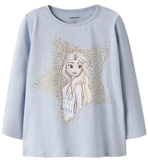 Name it Bluse - NmfSoma - Frozen - Subdued Blue