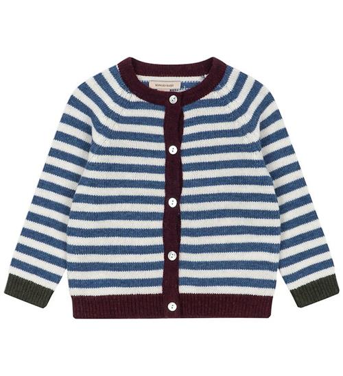 Konges Sløjd Cardigan - Uld/Polyamid - Belou - Autumn Stripe