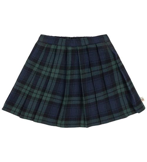 Konges Sløjd Nederdel - Checky Pleat - Green Check