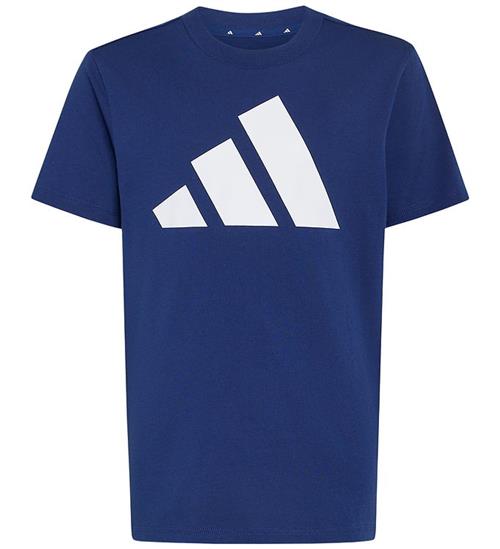adidas Performance T-shirt - Essentials - Dark Blue/Hvid