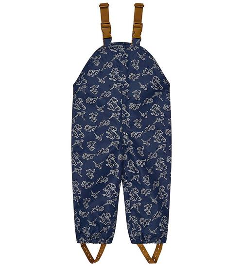 Sterntaler Regnbukser m. Seler - Navy/Dino